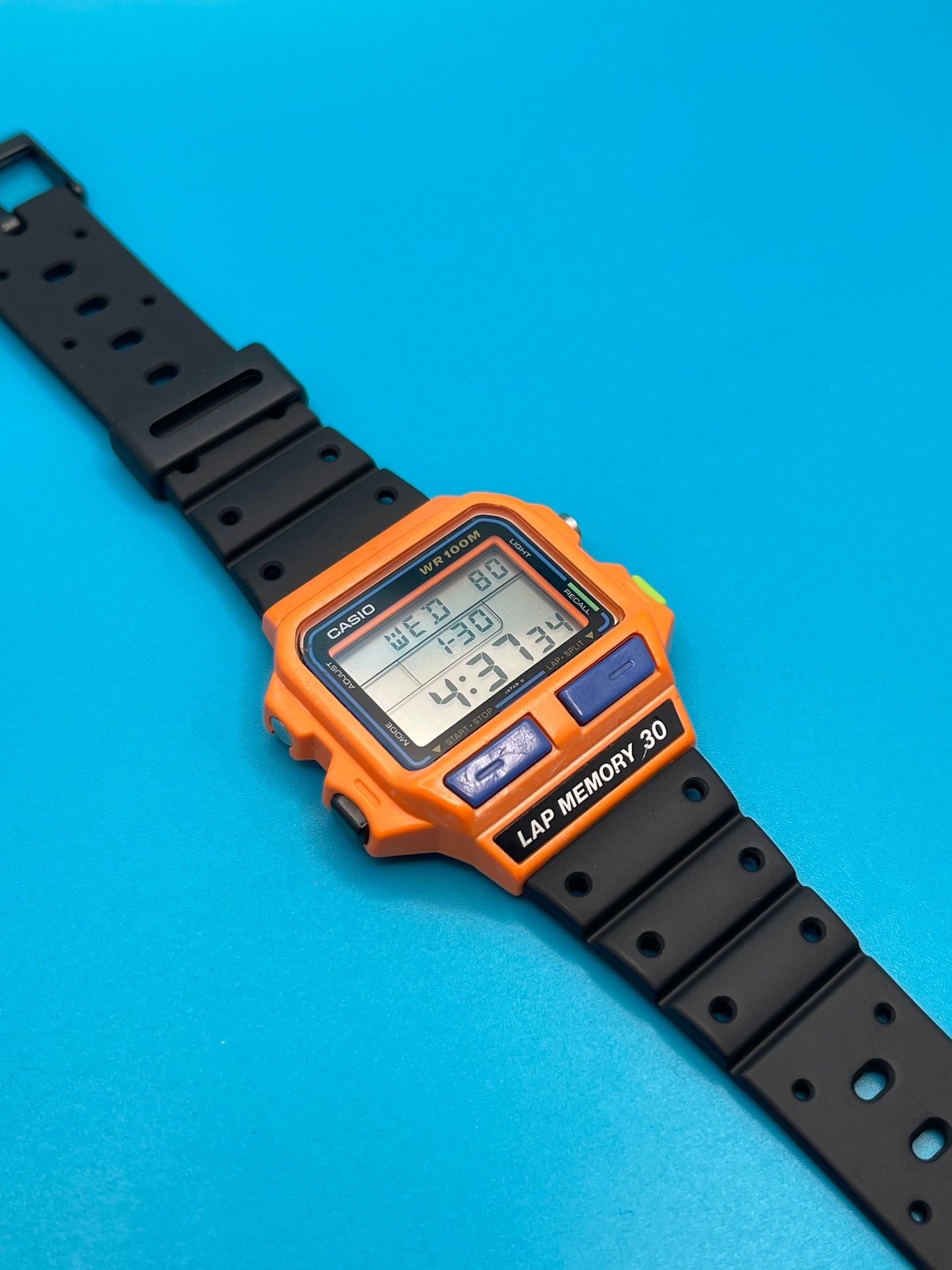 1986 Casio SDB-500 Orange