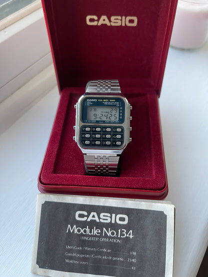 1982 Casio CA-901 With Game function 134 Module