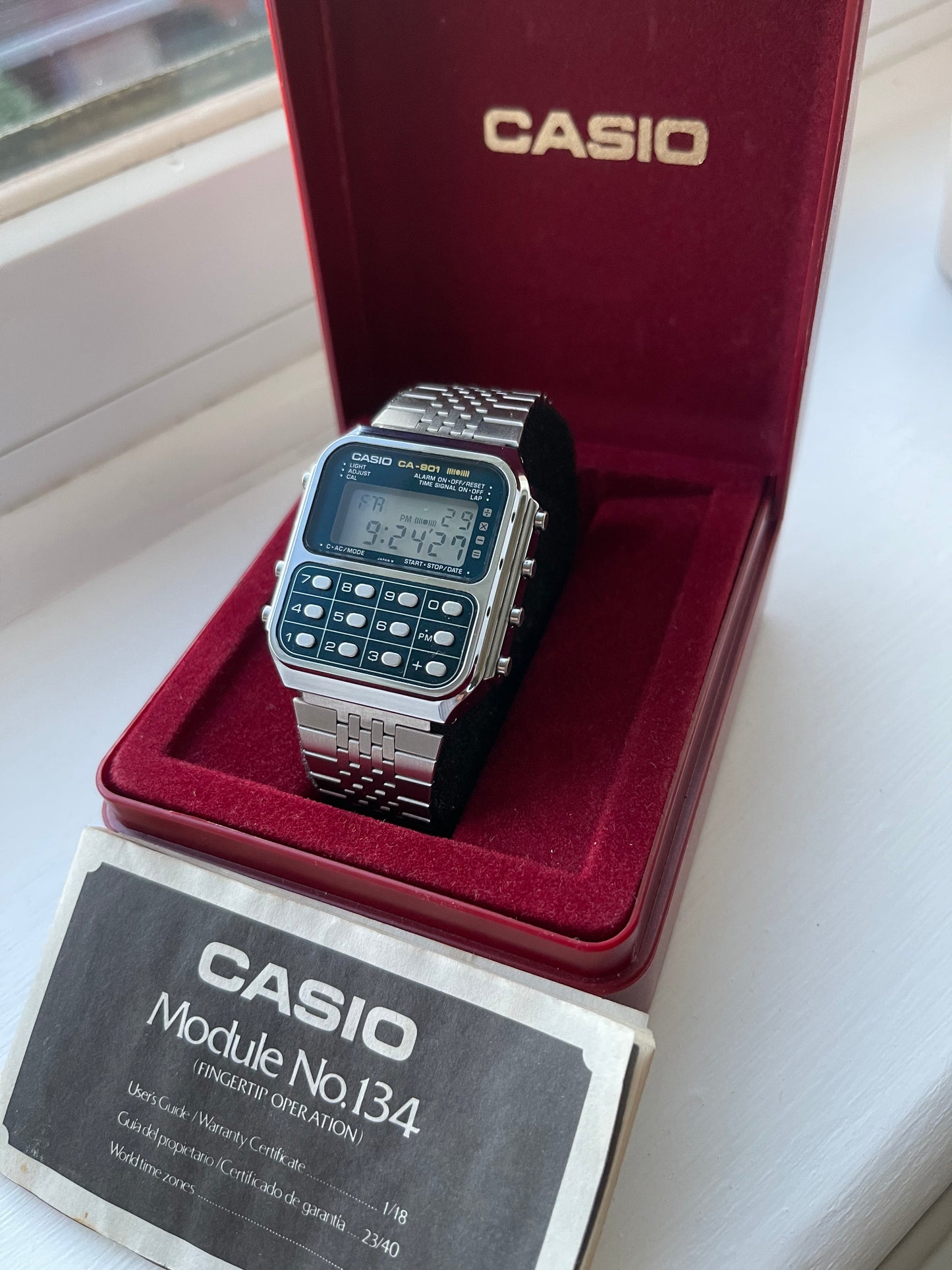 1982 Casio CA-901 With Game function 134 Module