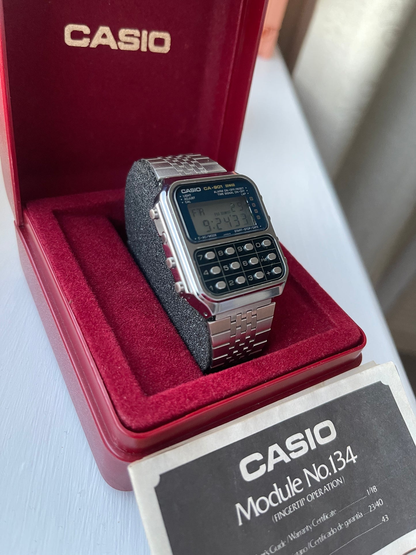 1982 Casio CA-901 With Game function 134 Module