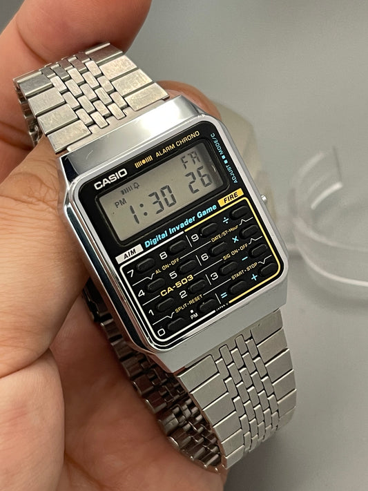 1985 Casio CA-503 Digital invader game