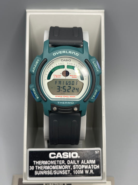 1990s Casio W-910 Japan Seymour powell design new old stock