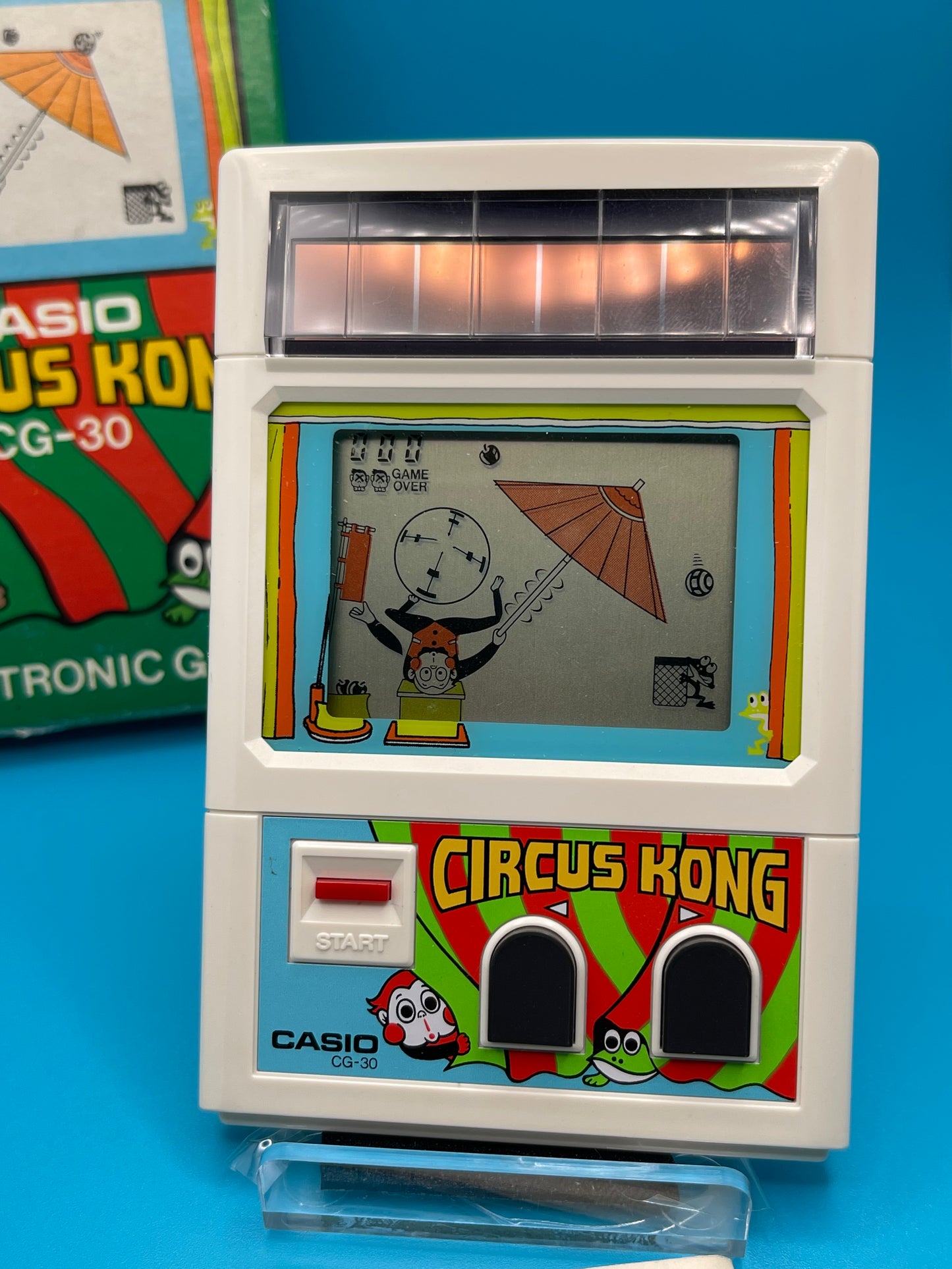 1980s Casio CG-30 CIRCUS KONG Lcd Game