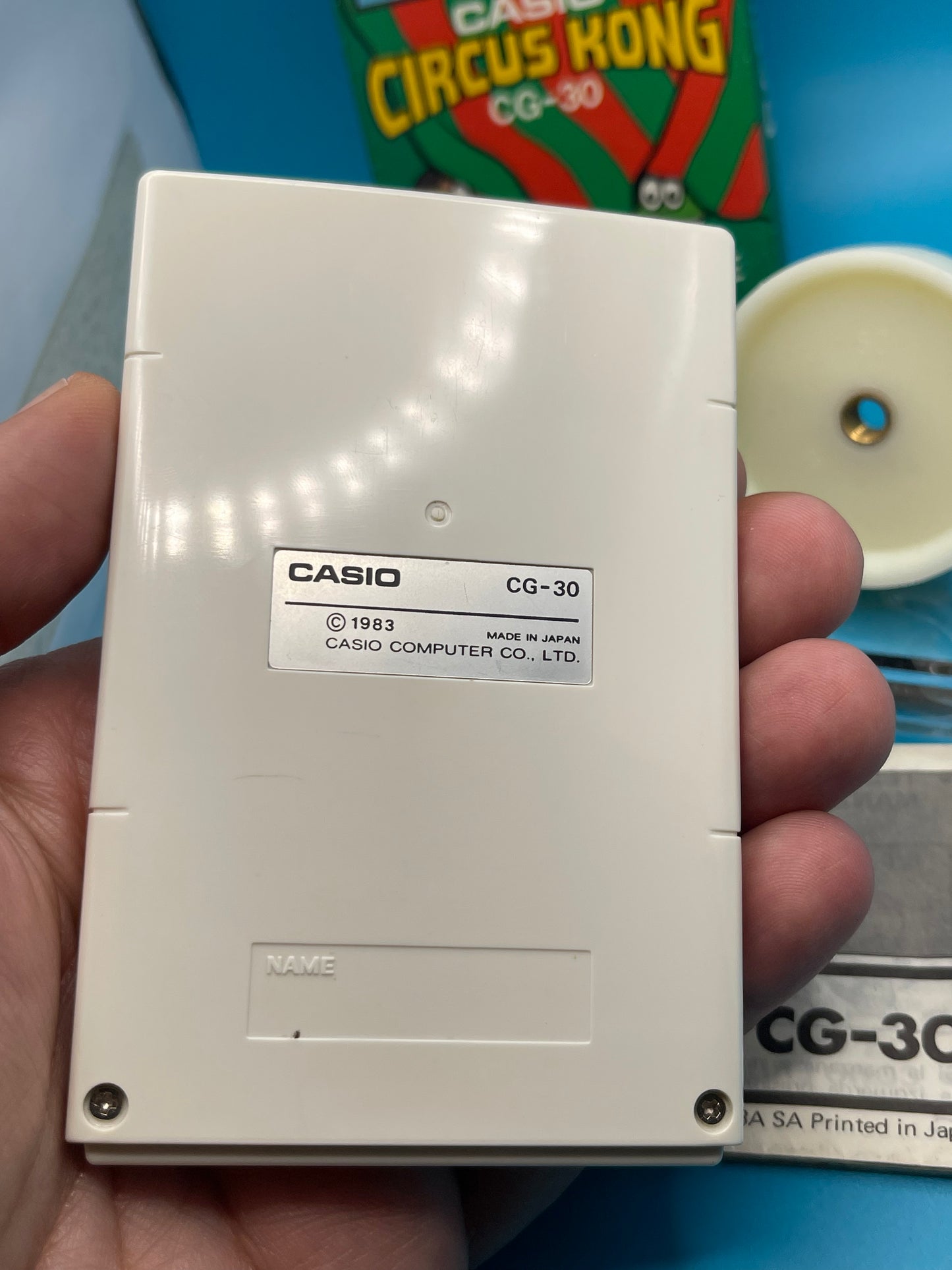 1980s Casio CG-30 CIRCUS KONG Lcd Game