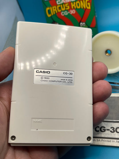 1980s Casio CG-30 CIRCUS KONG Lcd Game