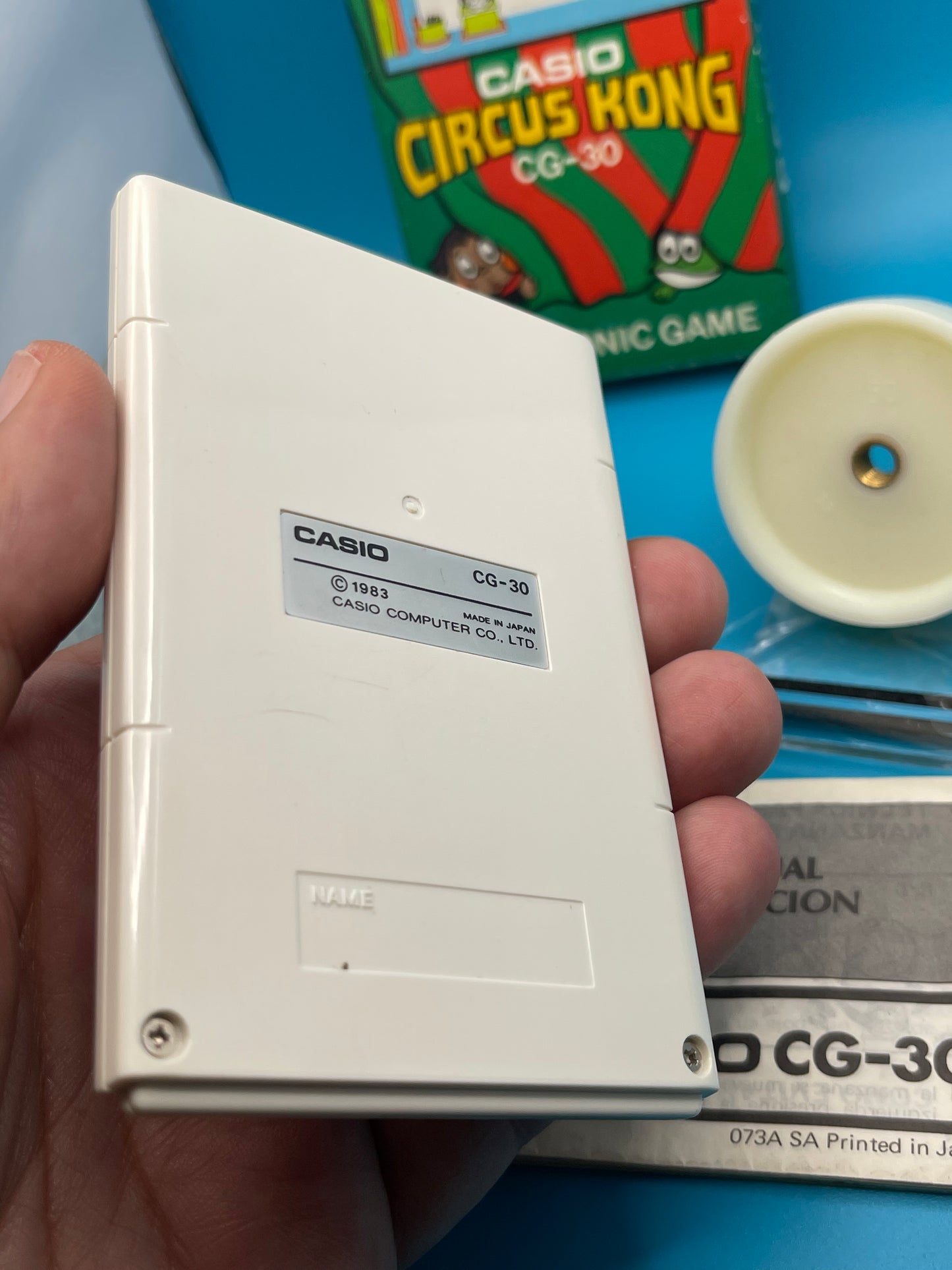 1980s Casio CG-30 CIRCUS KONG Lcd Game