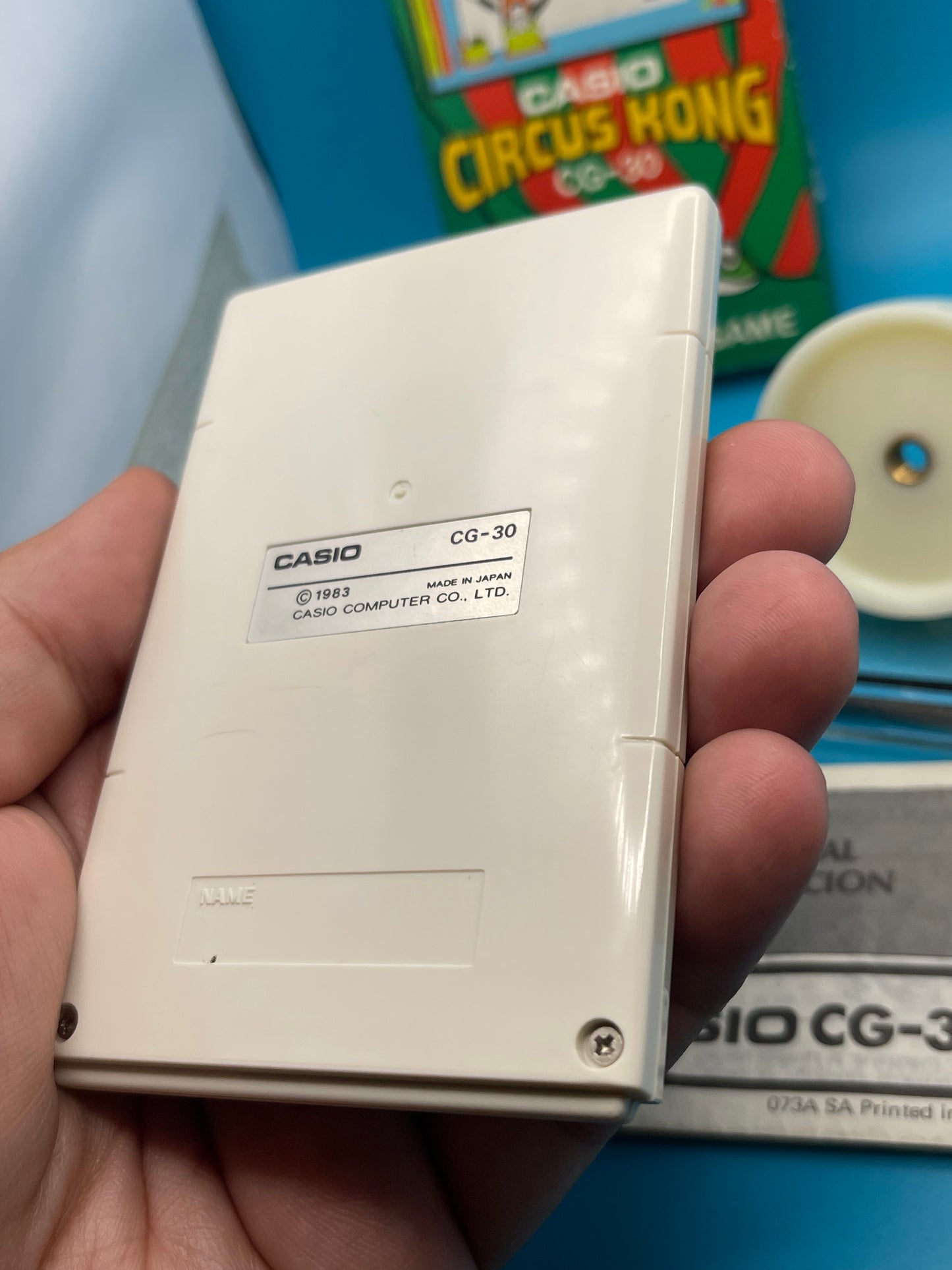 1980s Casio CG-30 CIRCUS KONG Lcd Game