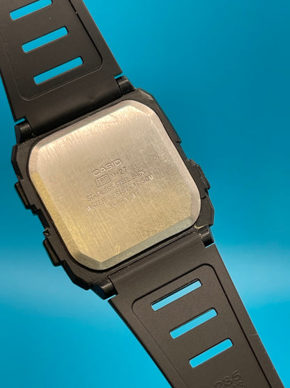 1984 Casio W-27 solar watch
