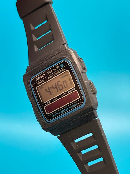 1984 Casio W-27 solar watch