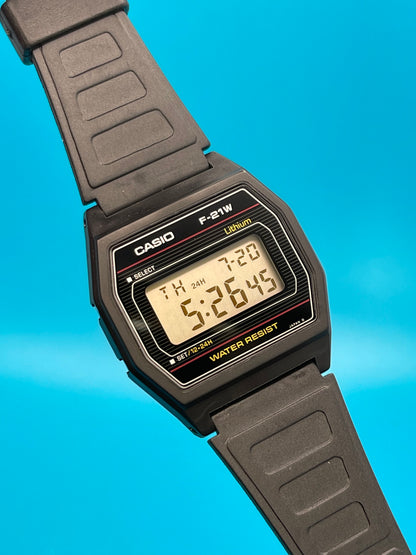 1984 Casio F-21 unused in its original box (RARE FIND)