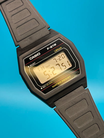 1984 Casio F-21 unused in its original box (RARE FIND)