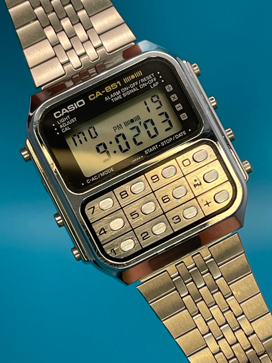1981 Casio CA-851 with game
