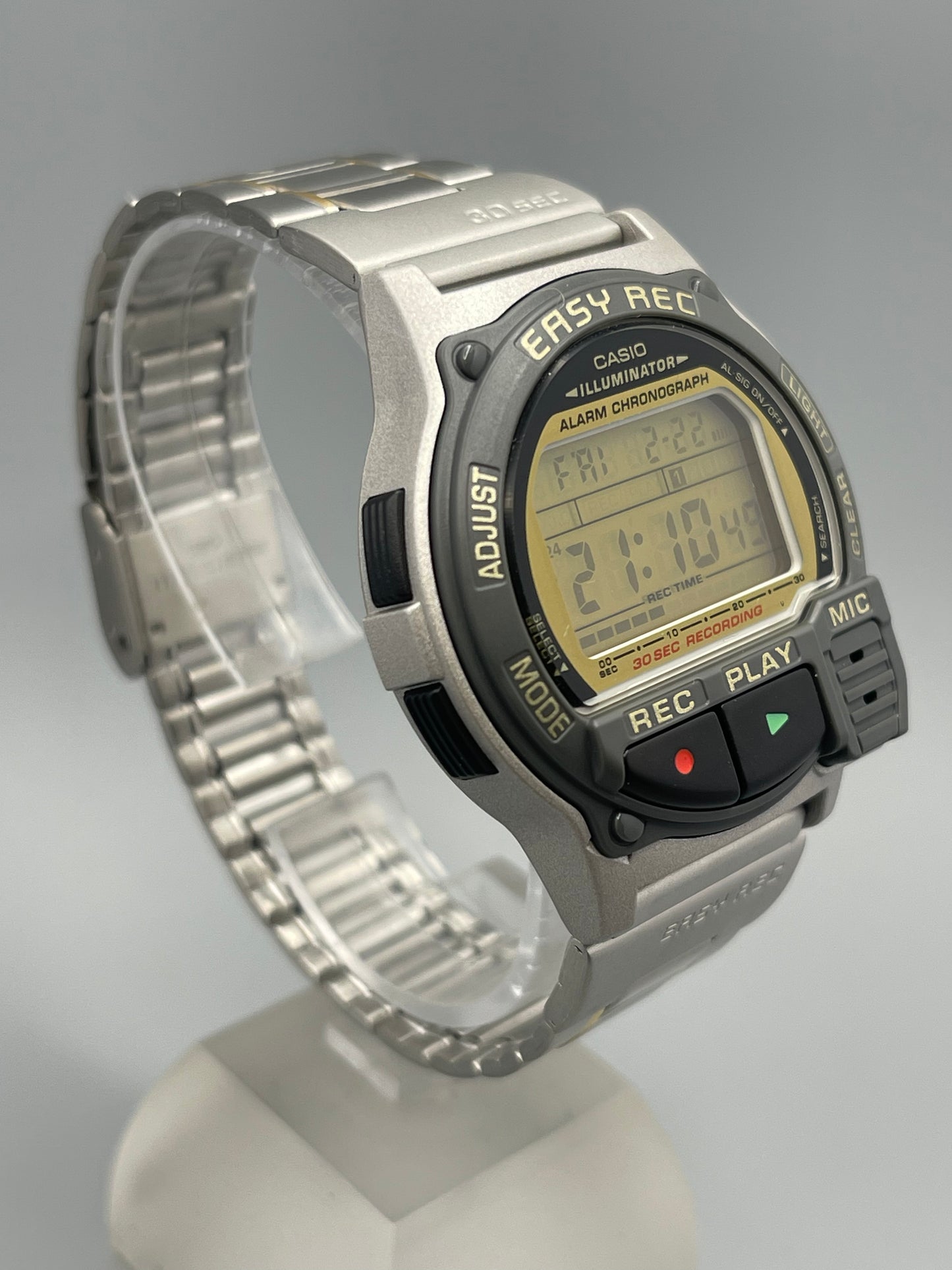 Casio A-V3 Recorder Watch NEW OLD STOCK