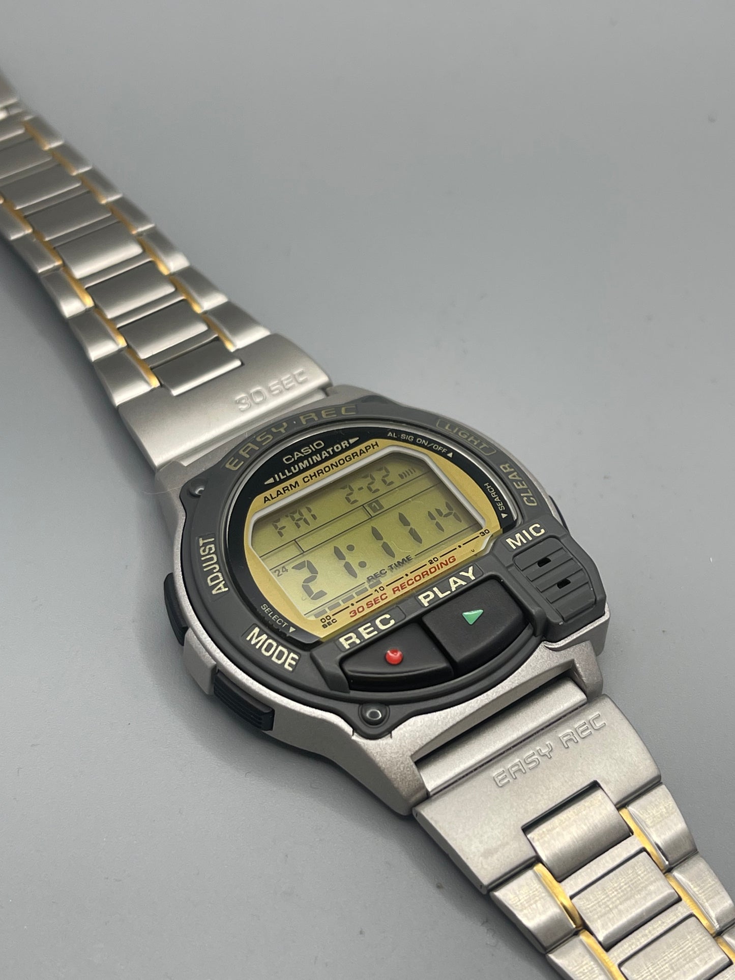 Casio A-V3 Recorder Watch NEW OLD STOCK