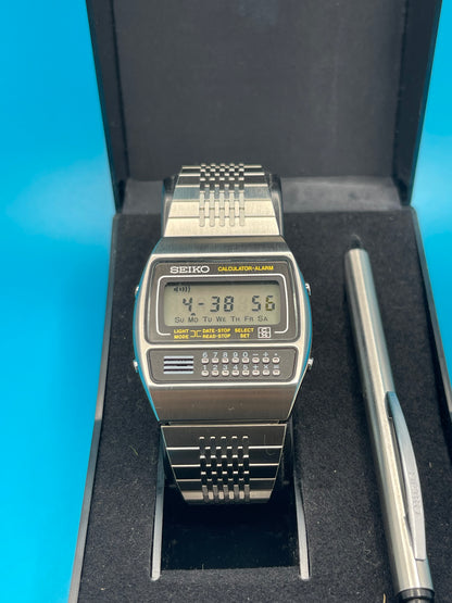 1981 Seiko Calculator watch C359-5000