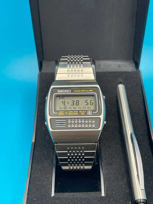 1981 Seiko Calculator watch C359-5000