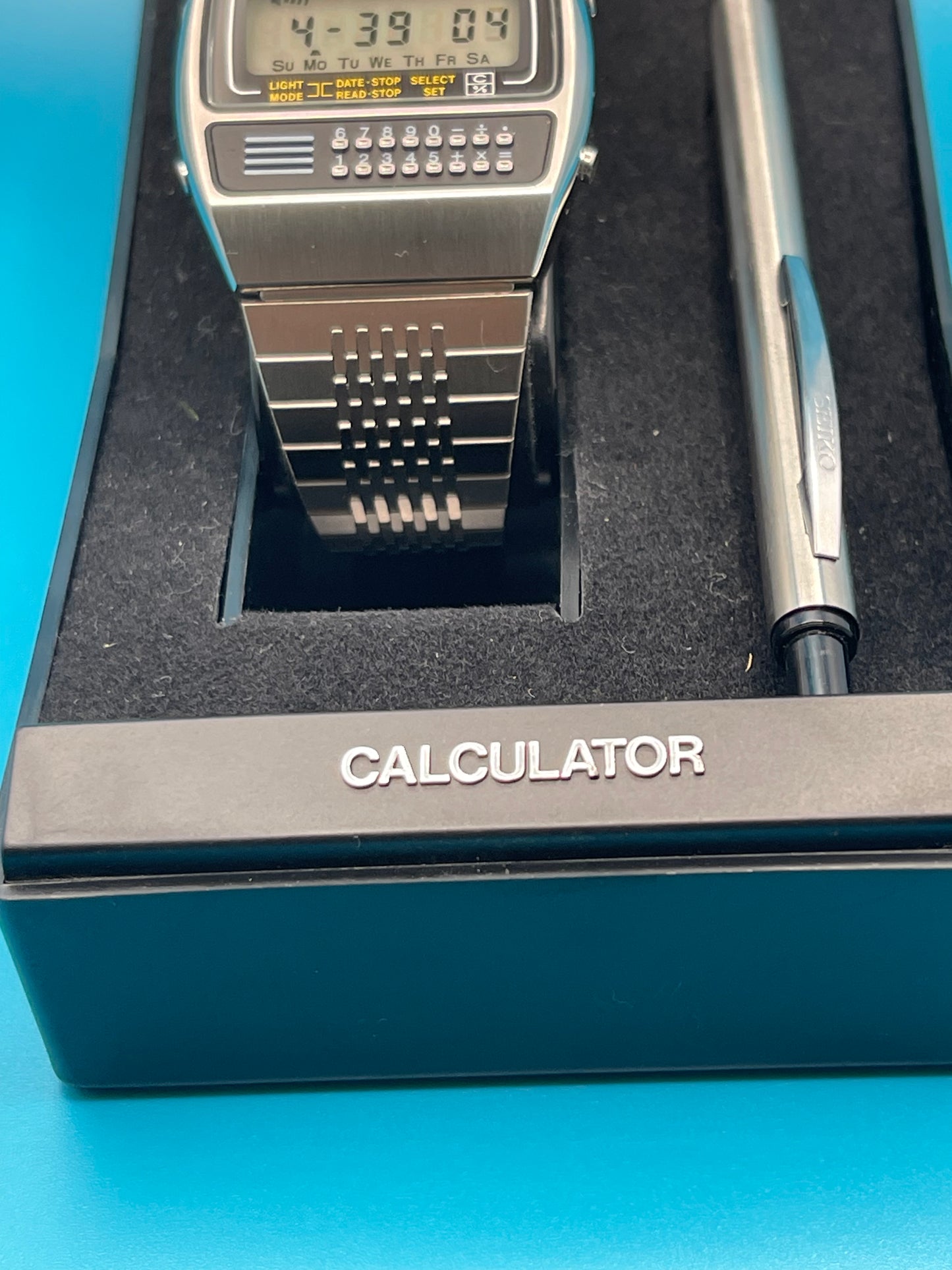 1981 Seiko Calculator watch C359-5000