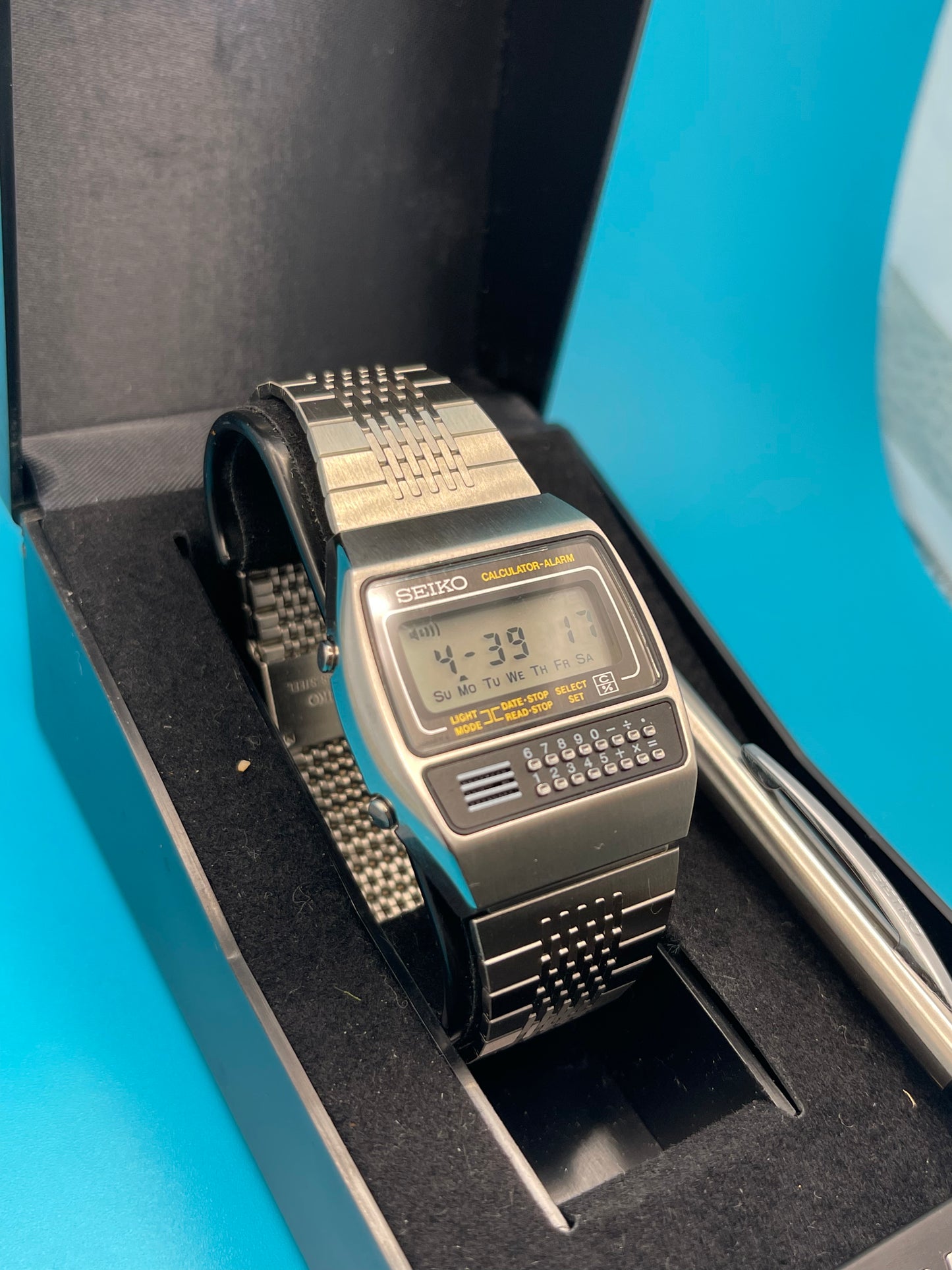 1981 Seiko Calculator watch C359-5000
