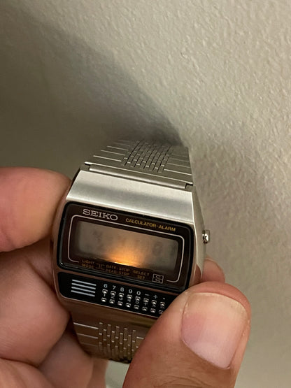 1981 Seiko Calculator watch C359-5000