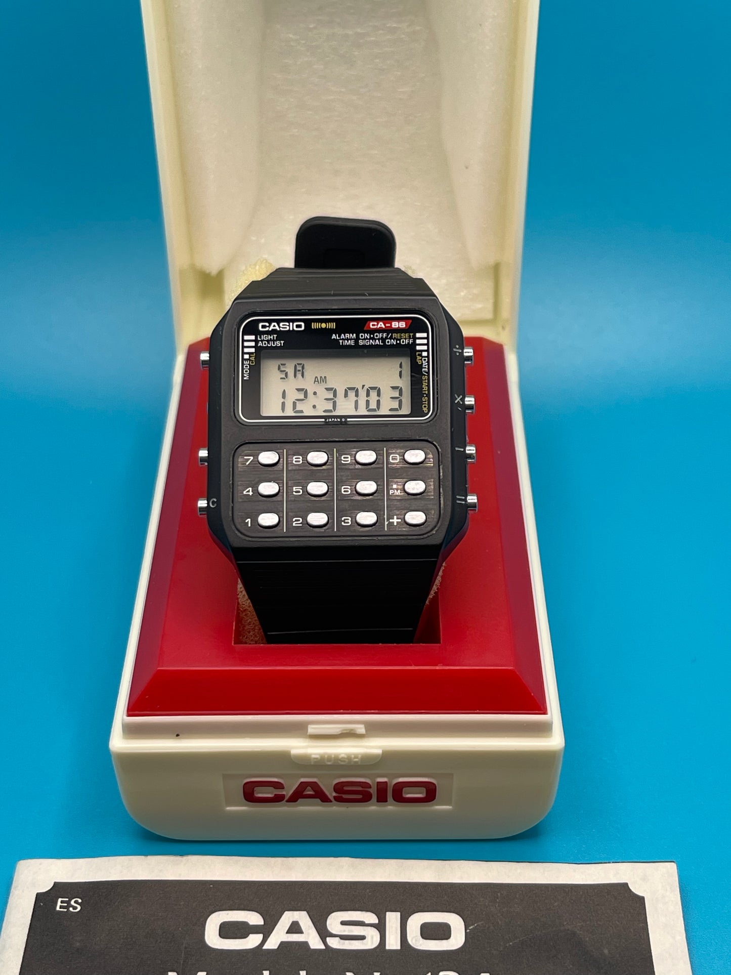 1983 Casio CA-86 Game Watch
