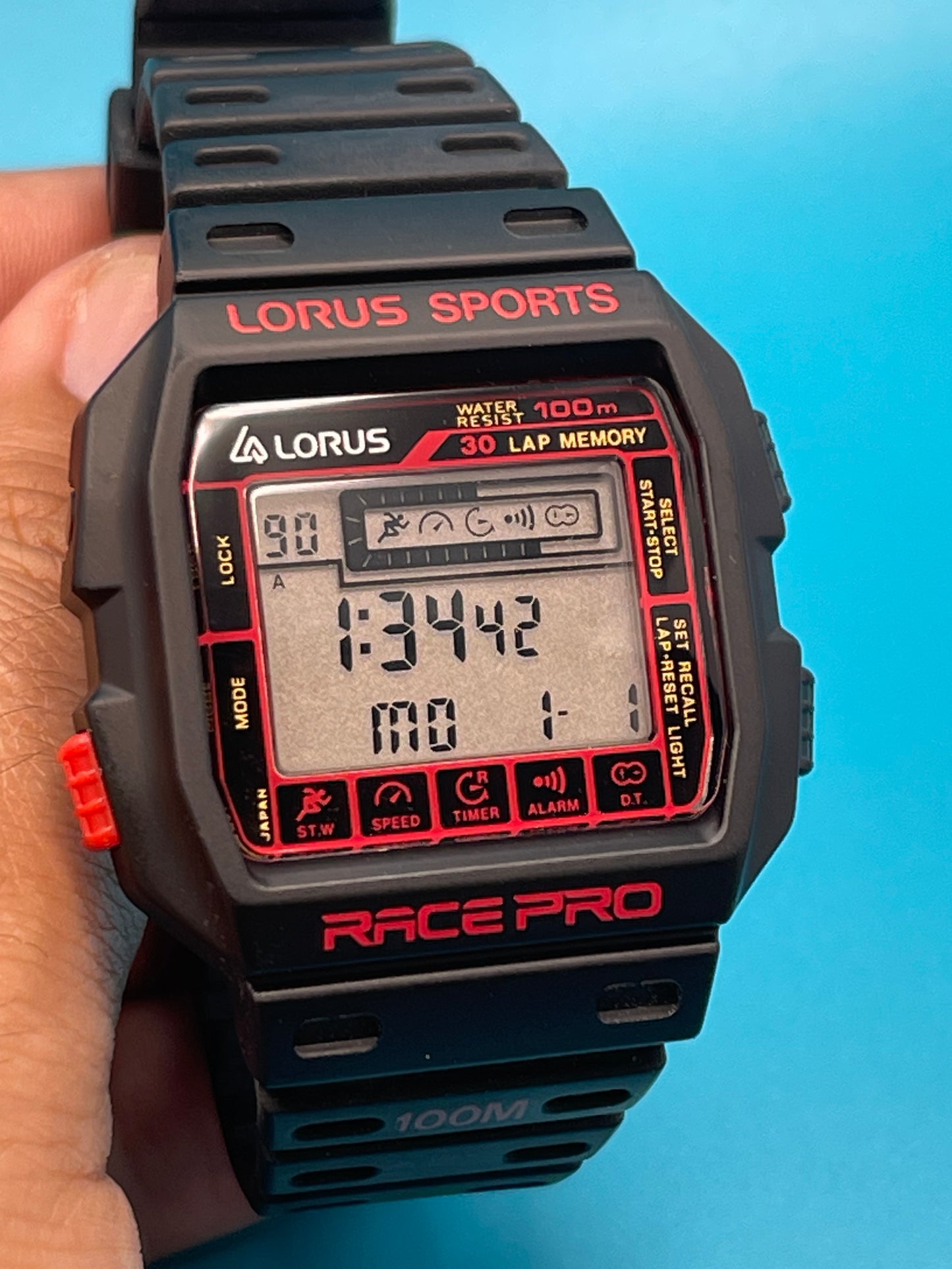 1989 Lorus RSX019 Race Pro