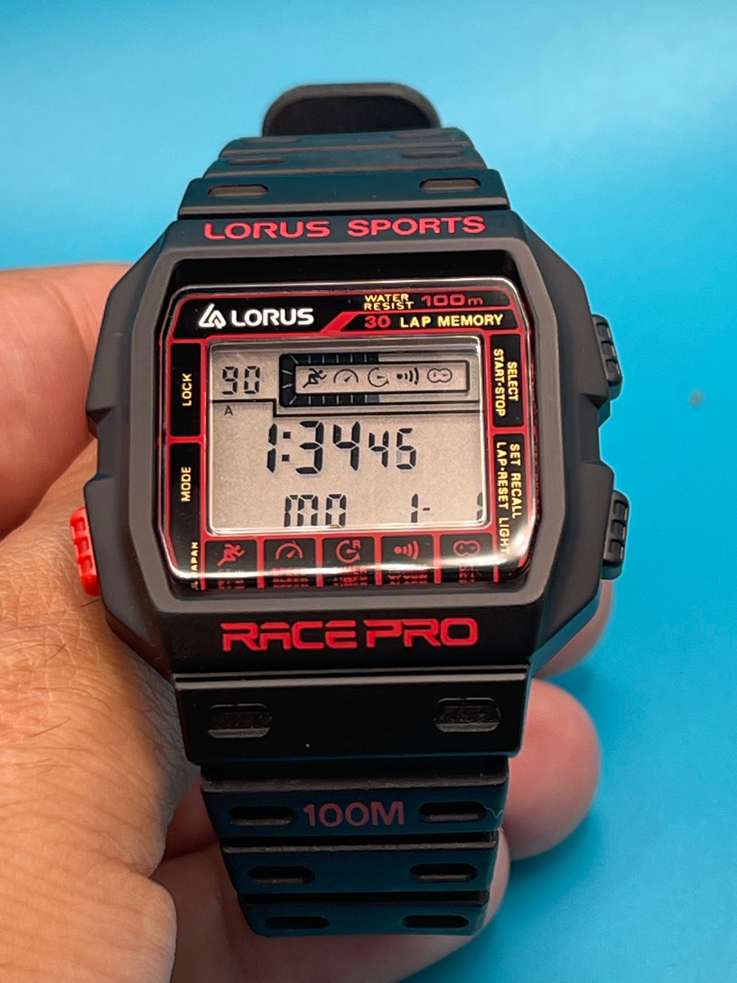 1989 Lorus RSX019 Race Pro