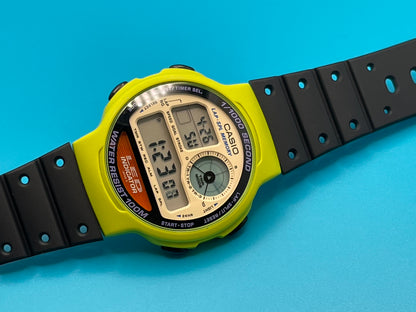1992 Casio LED-10 rare lime green