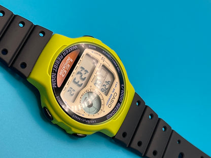1992 Casio LED-10 rare lime green
