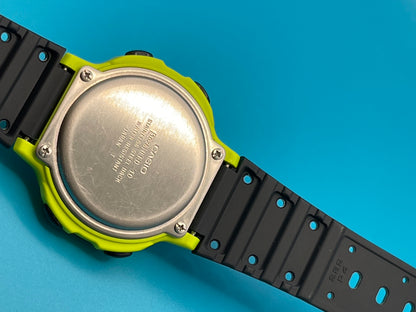 1992 Casio LED-10 rare lime green
