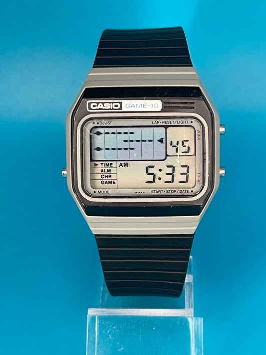 1980 Casio GM-10 Game Watch in Grey