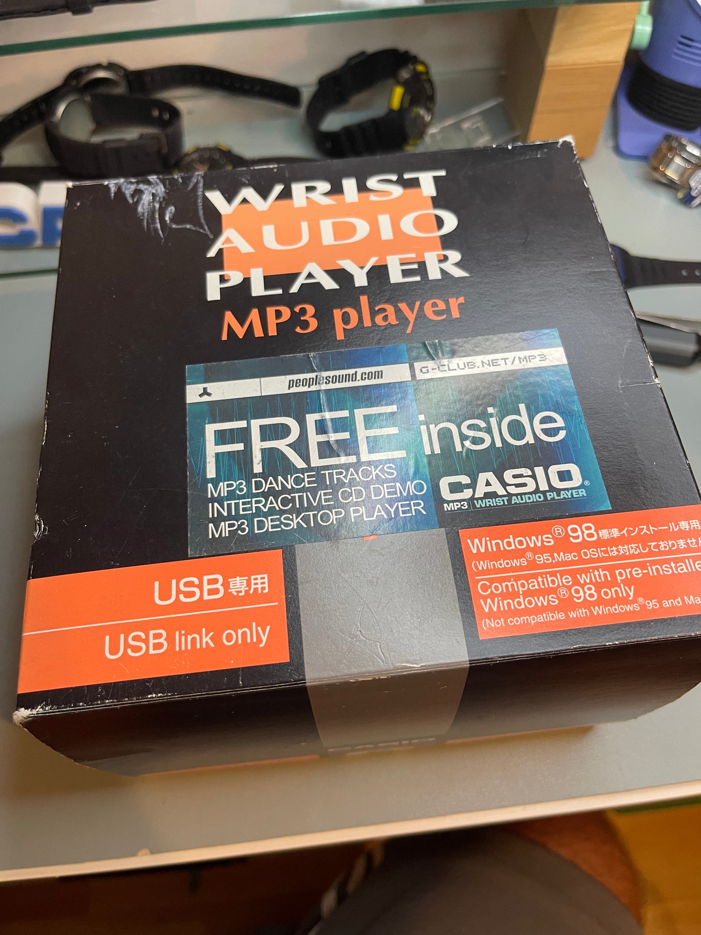 Casio WMP-1UV MP3 wrist watch