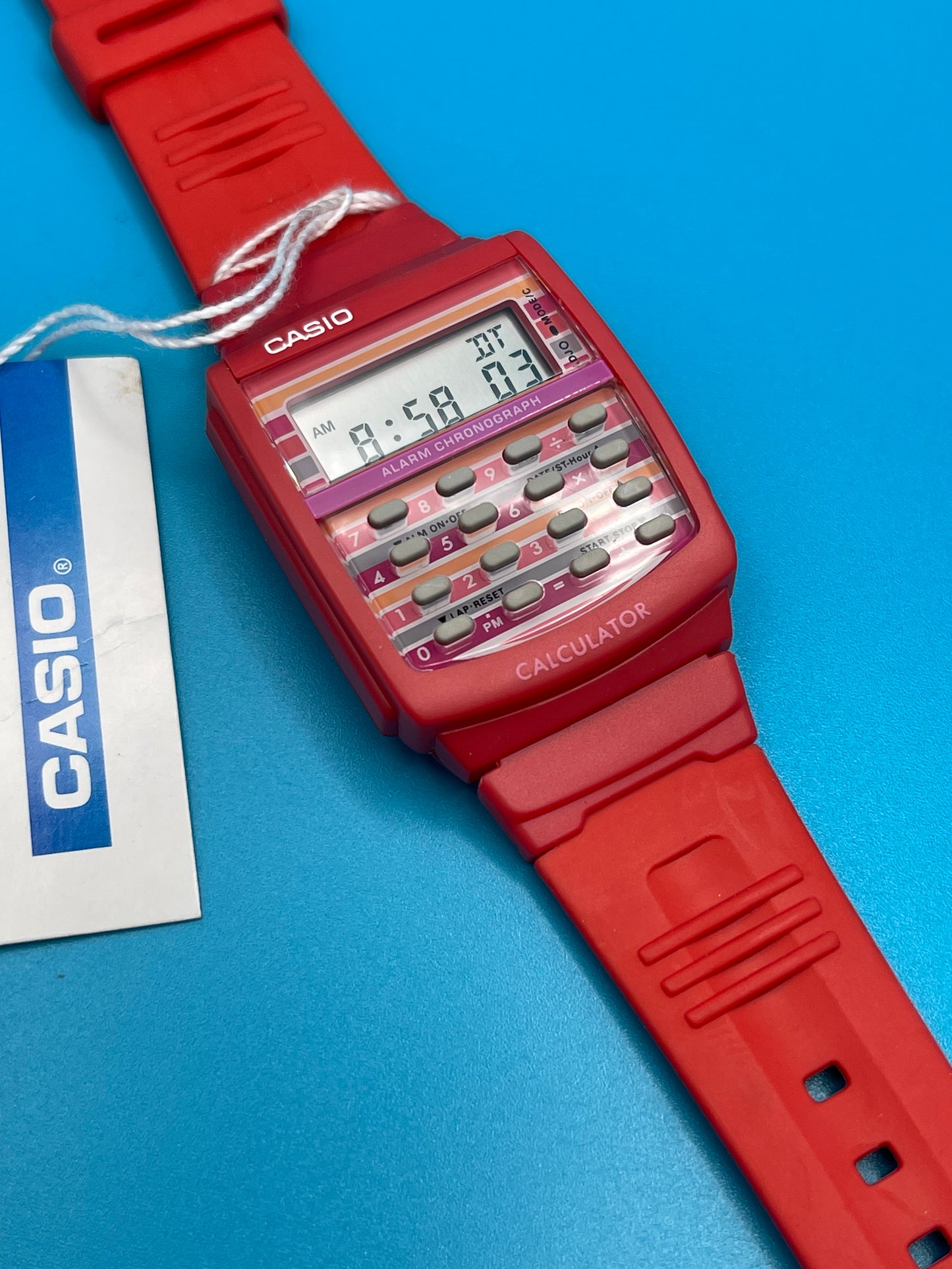 1996 Casio LDF-40 Red