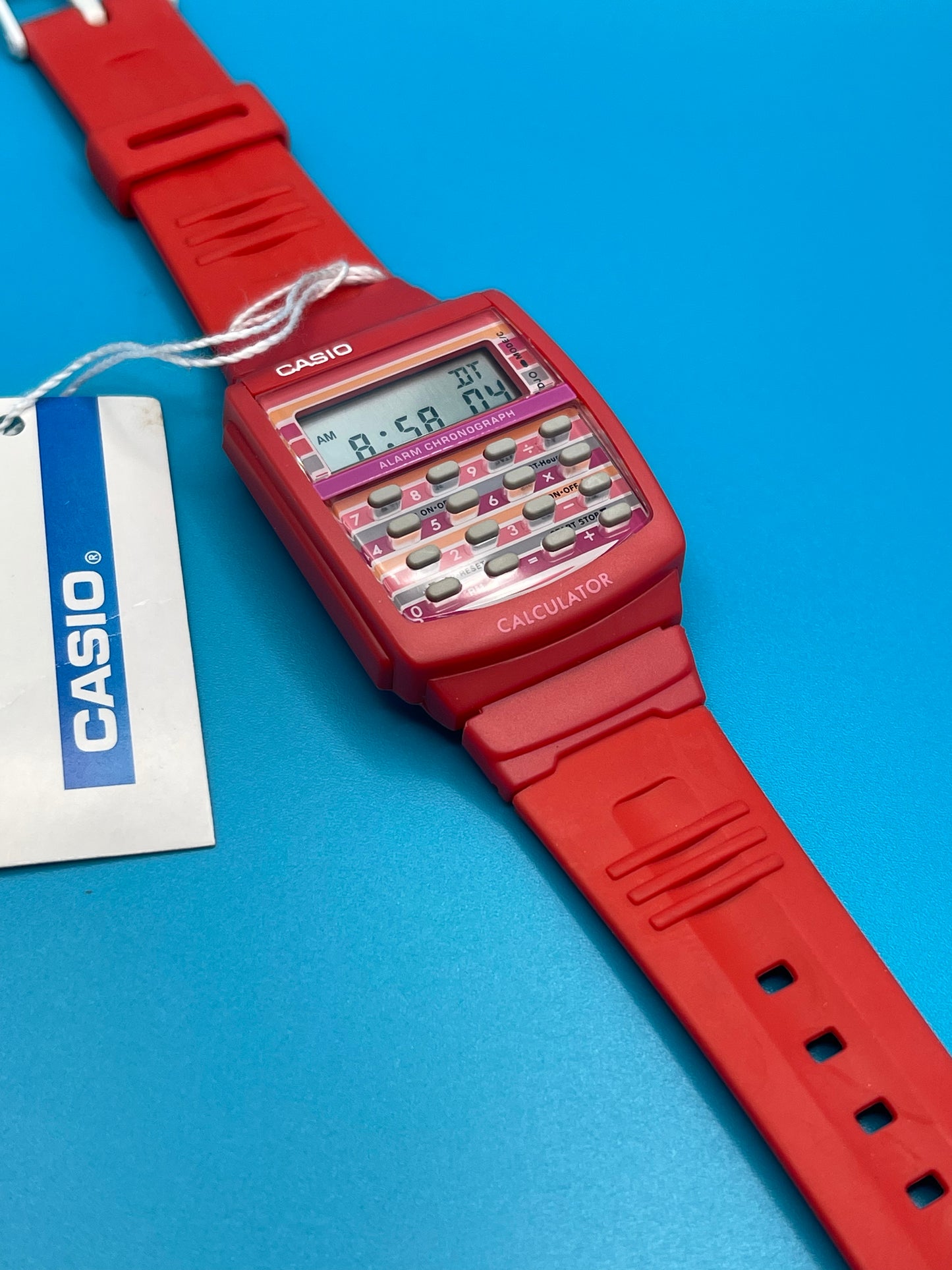 1996 Casio LDF-40 Red