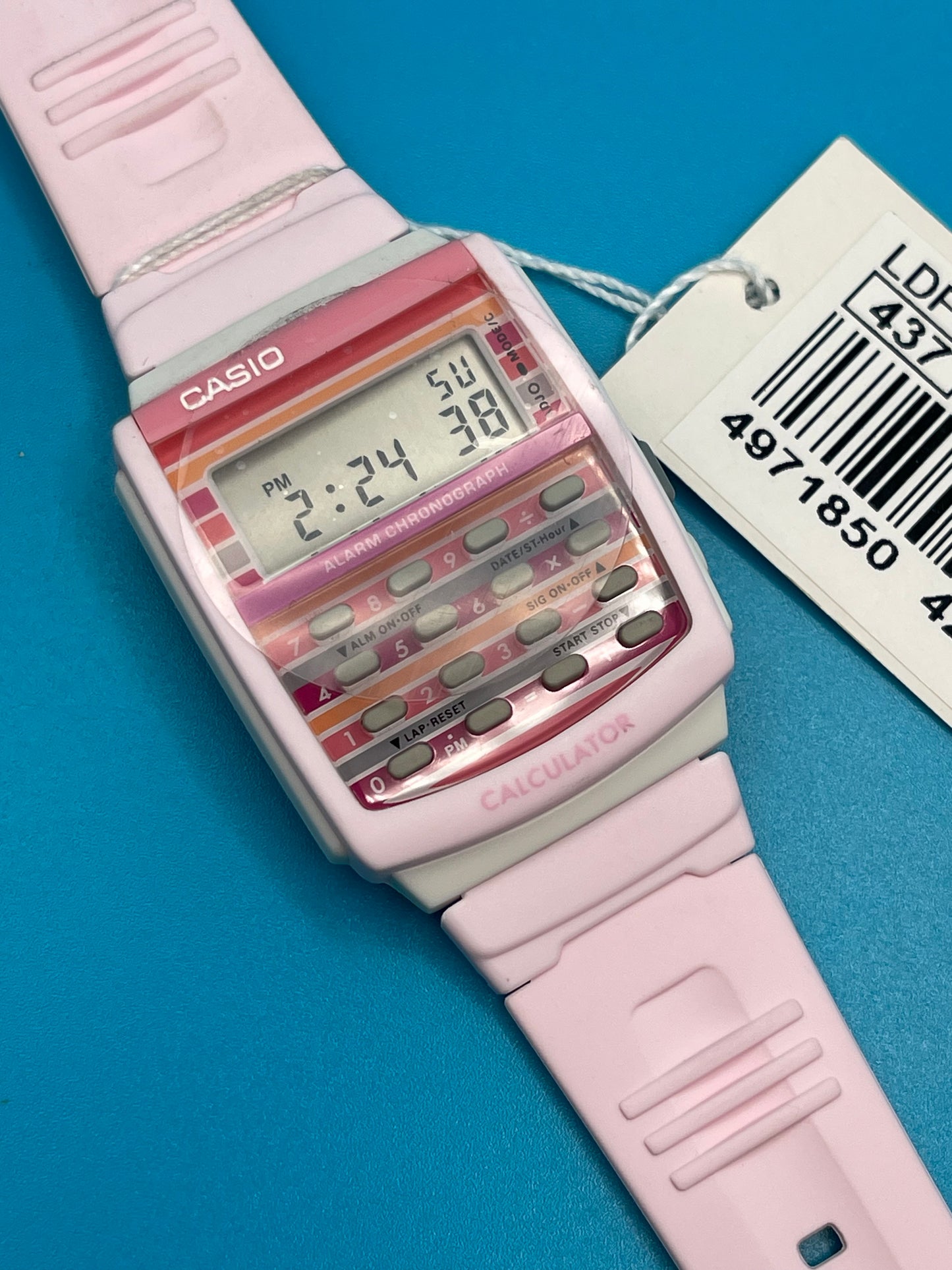 1996 Casio LDF-40 pink