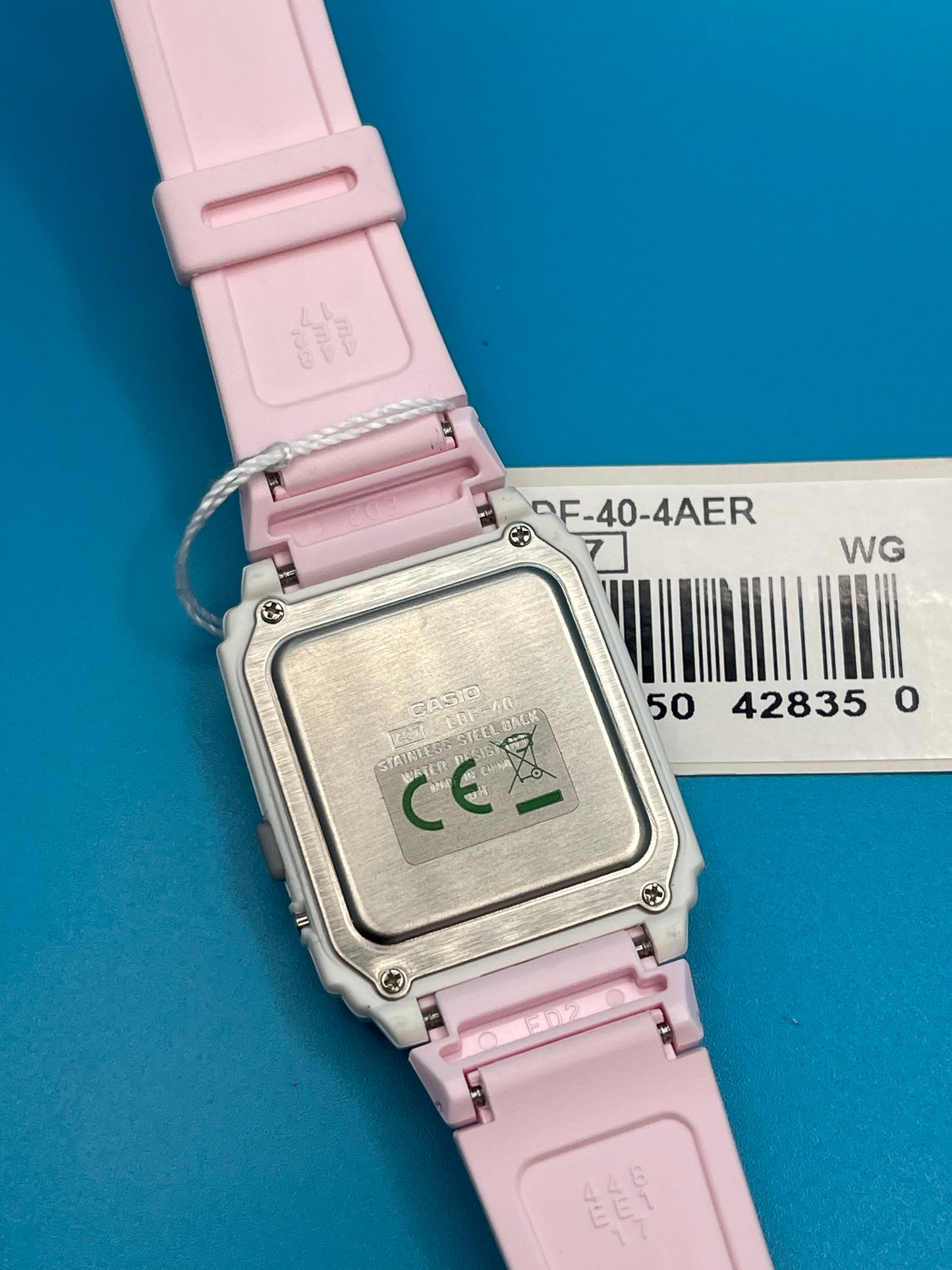 1996 Casio LDF-40 pink