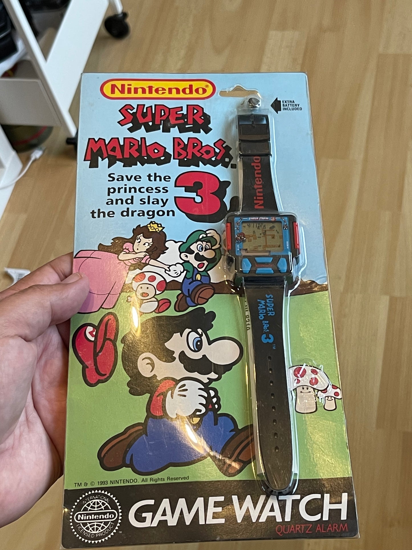 1993 Nintendo Game watch Super Mario Bros 3