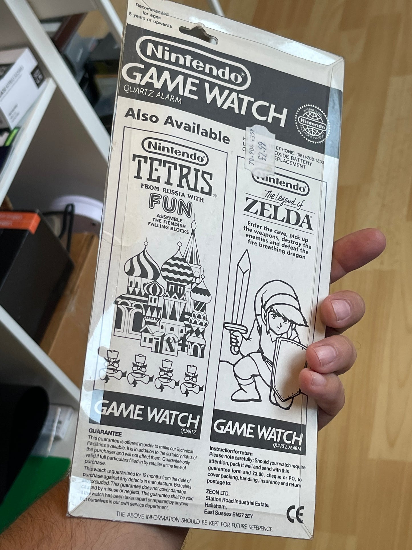 1993 Nintendo Game watch Super Mario Bros 3