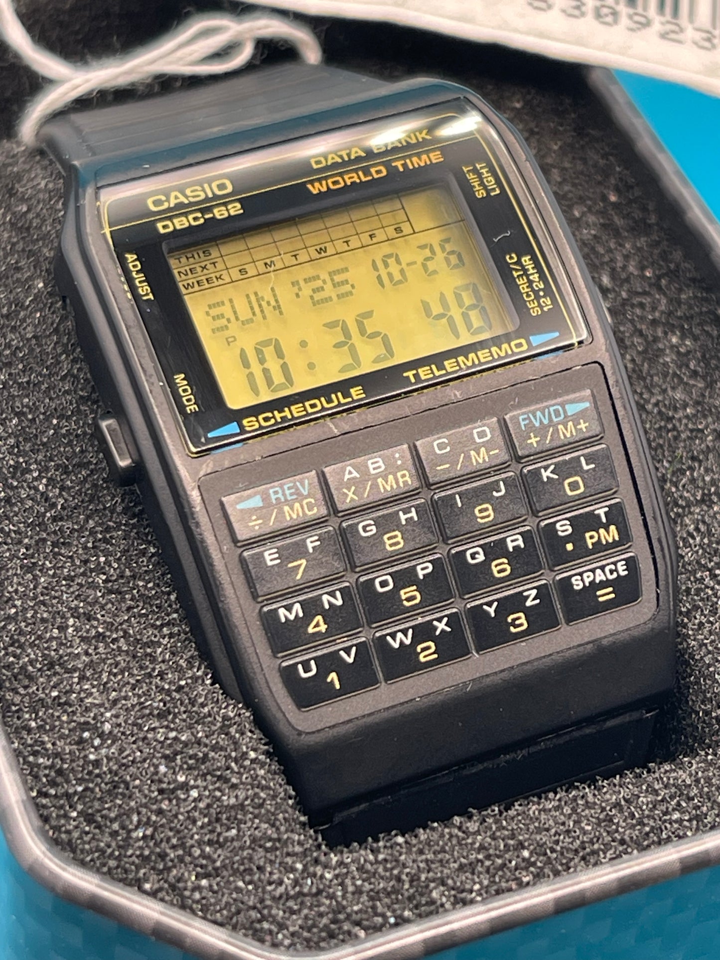 Casio DBC-62-9g Gold screen
