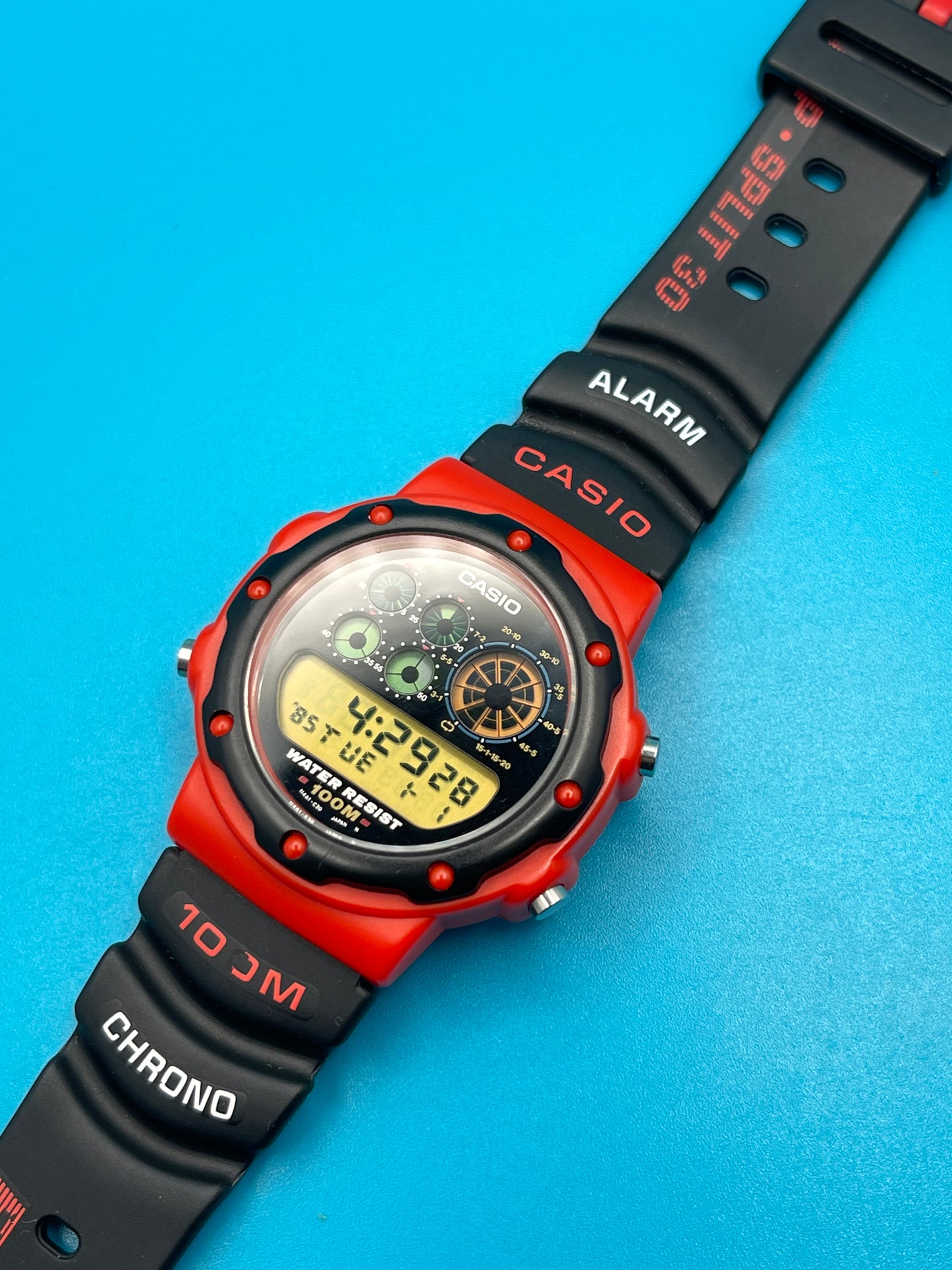 1992 Casio PGW-30 Rare red