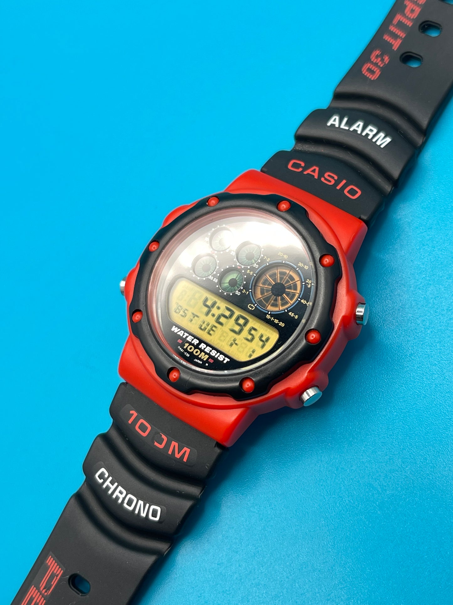 1992 Casio PGW-30 Rare red
