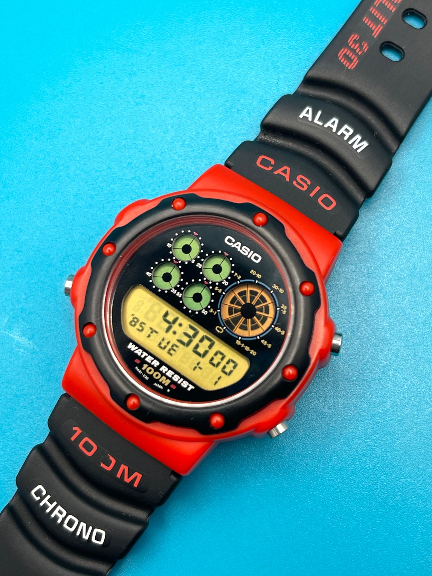 1992 Casio PGW-30 Rare red