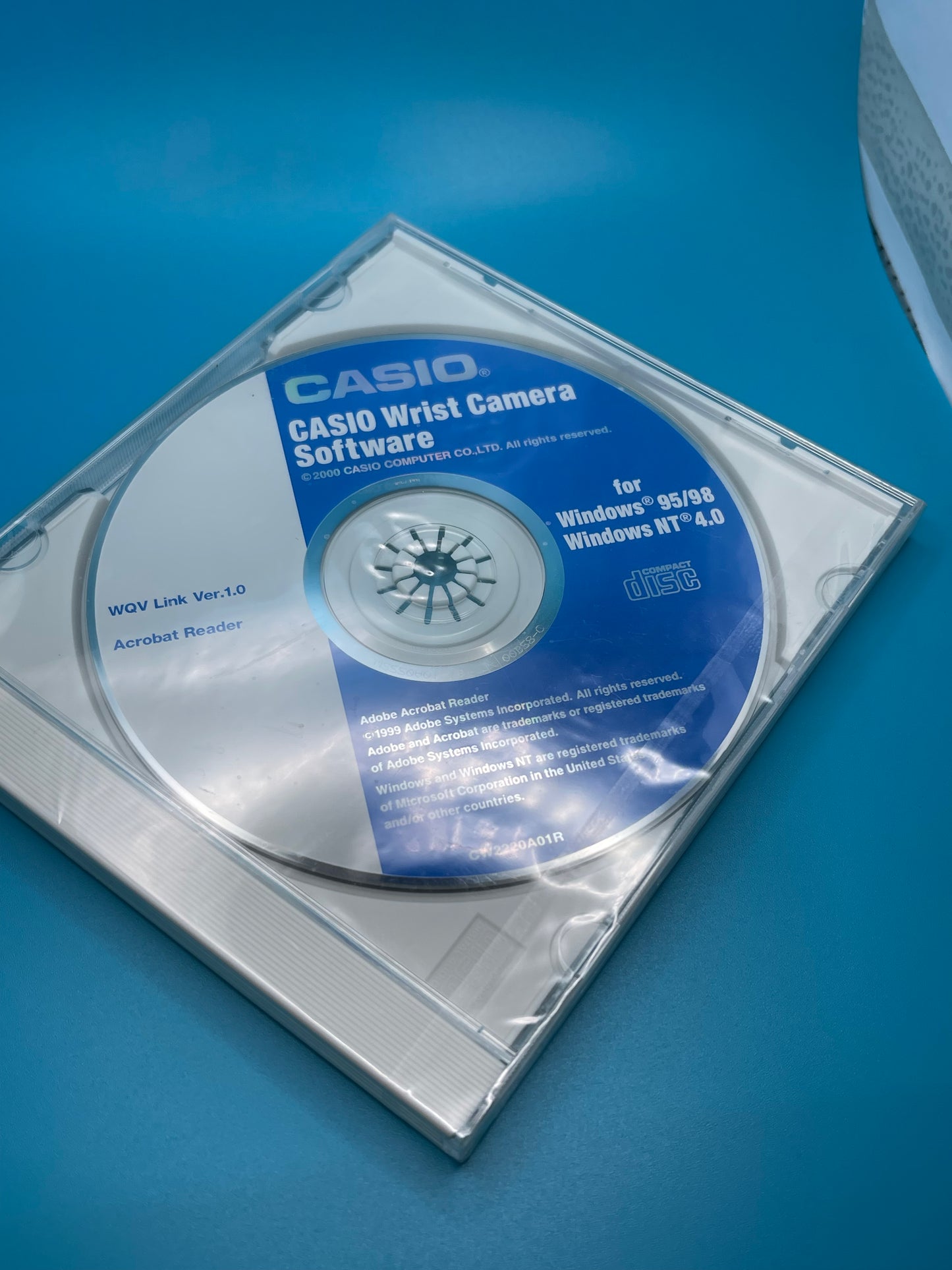 2000 CasioWQV-2BS camera watch