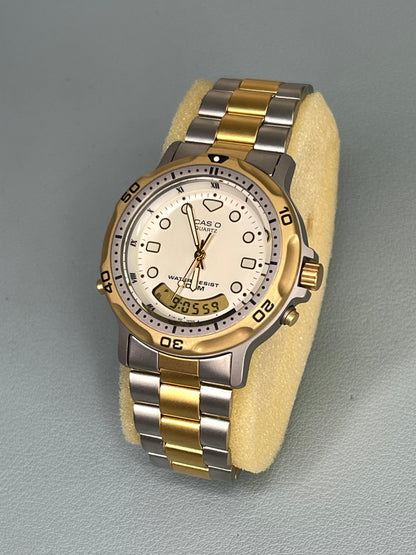 1990 Casio Oceanus 200M Divers watch, AD-702 new old stock