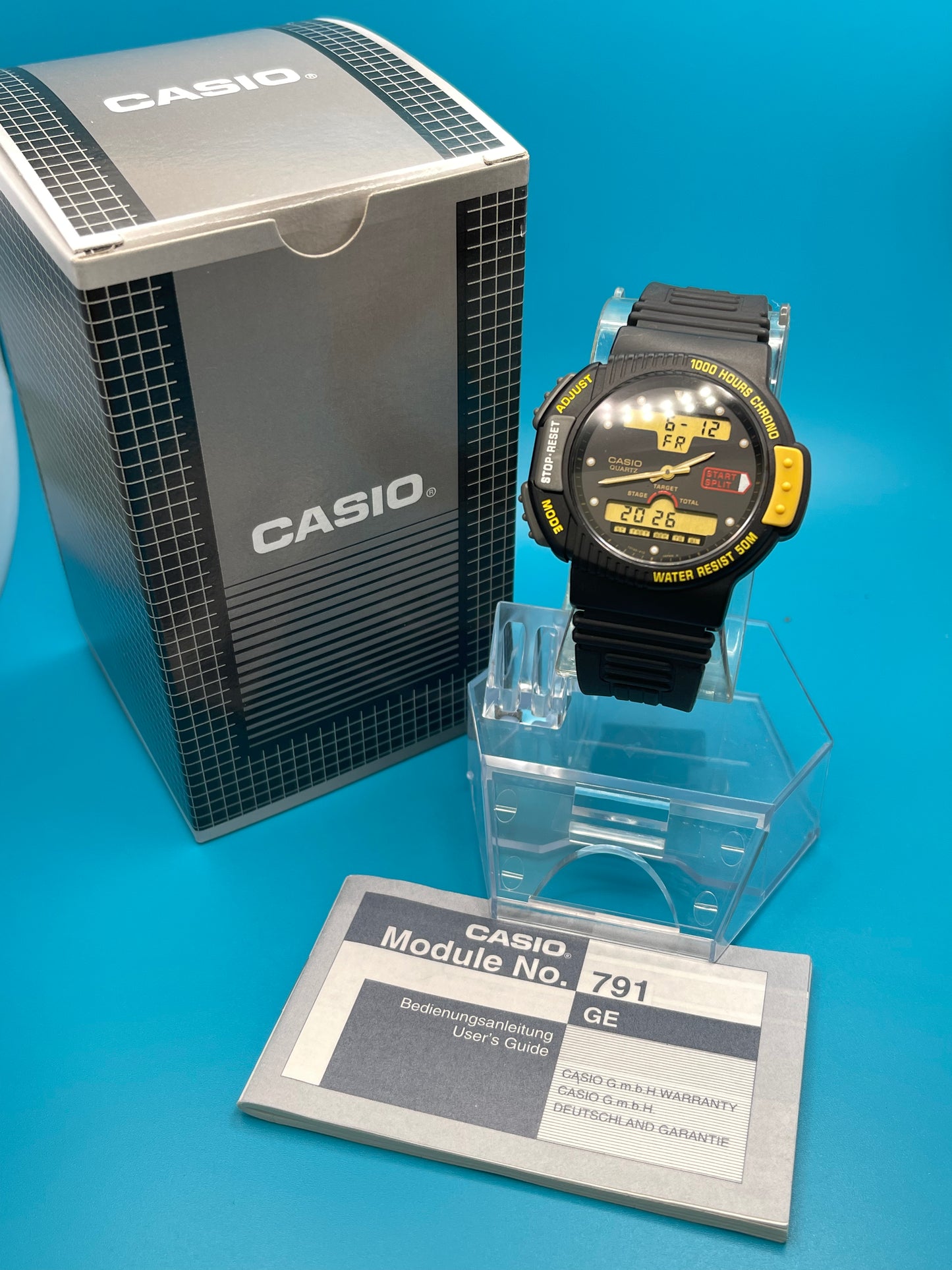 1992 Casio AW-23 Brand new, boxed with manual