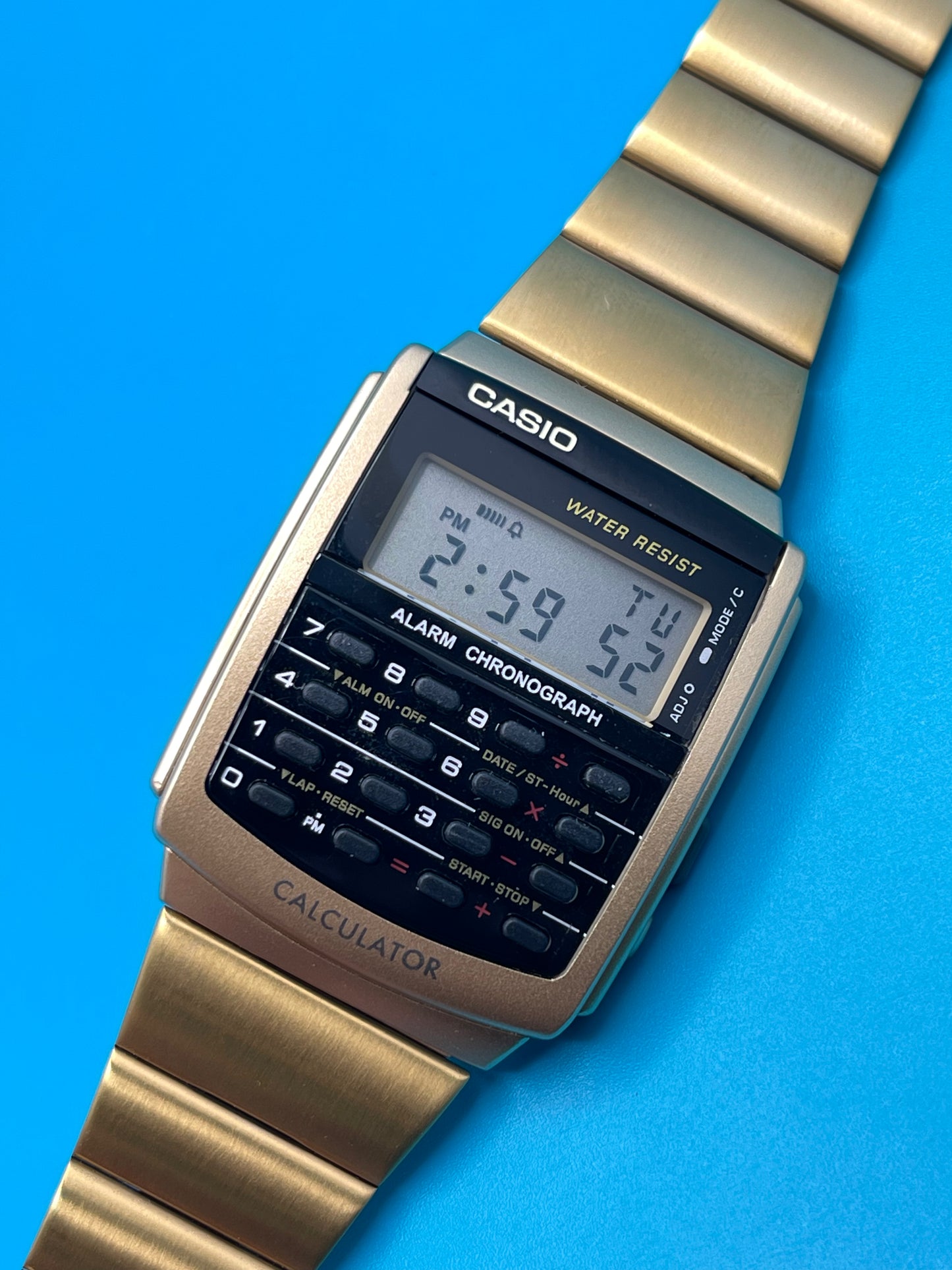 Casio CA-506 Gold