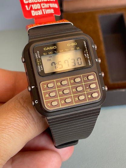 1980 Casio C-80 The rare Brown version