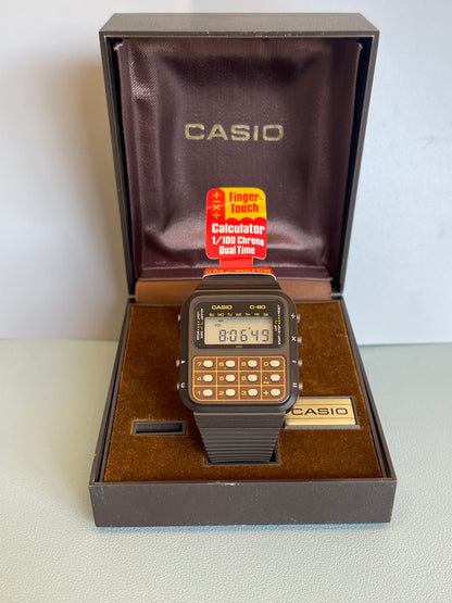 1980 Casio C-80 The rare Brown version