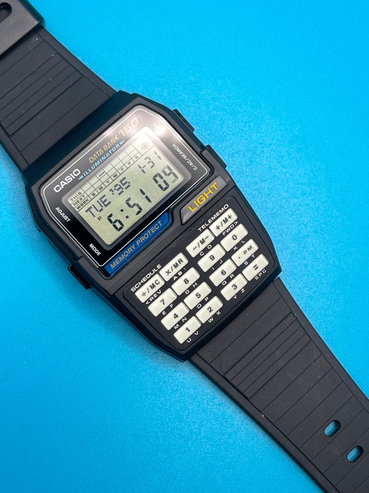 1995 Casio DBC-150 Glow Pad