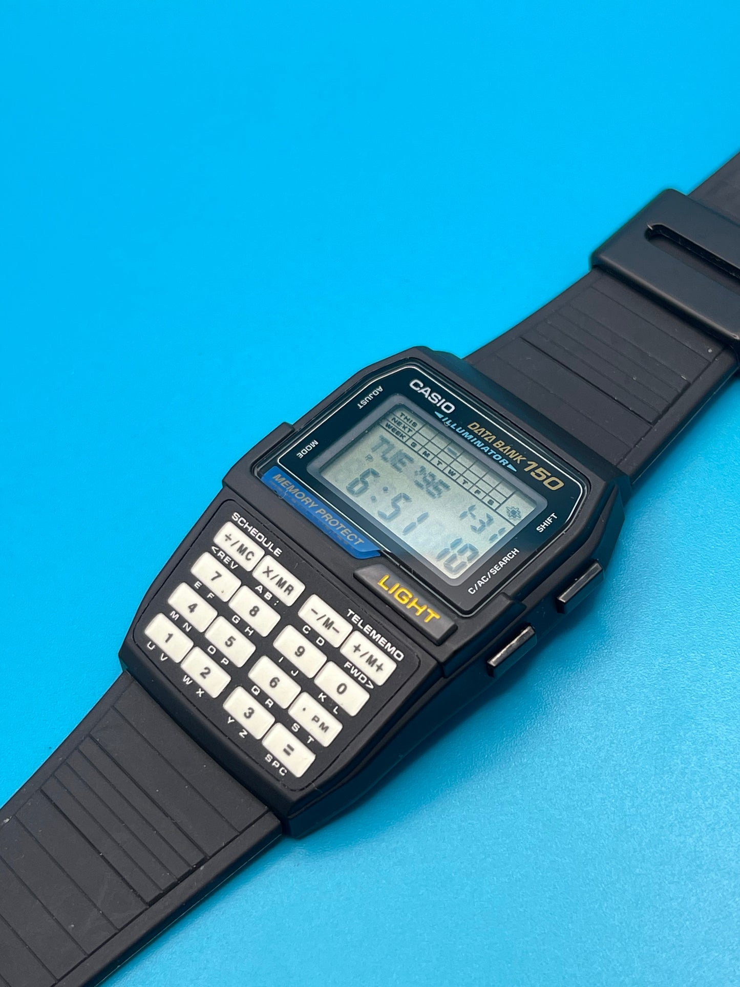 1995 Casio DBC-150 Glow Pad