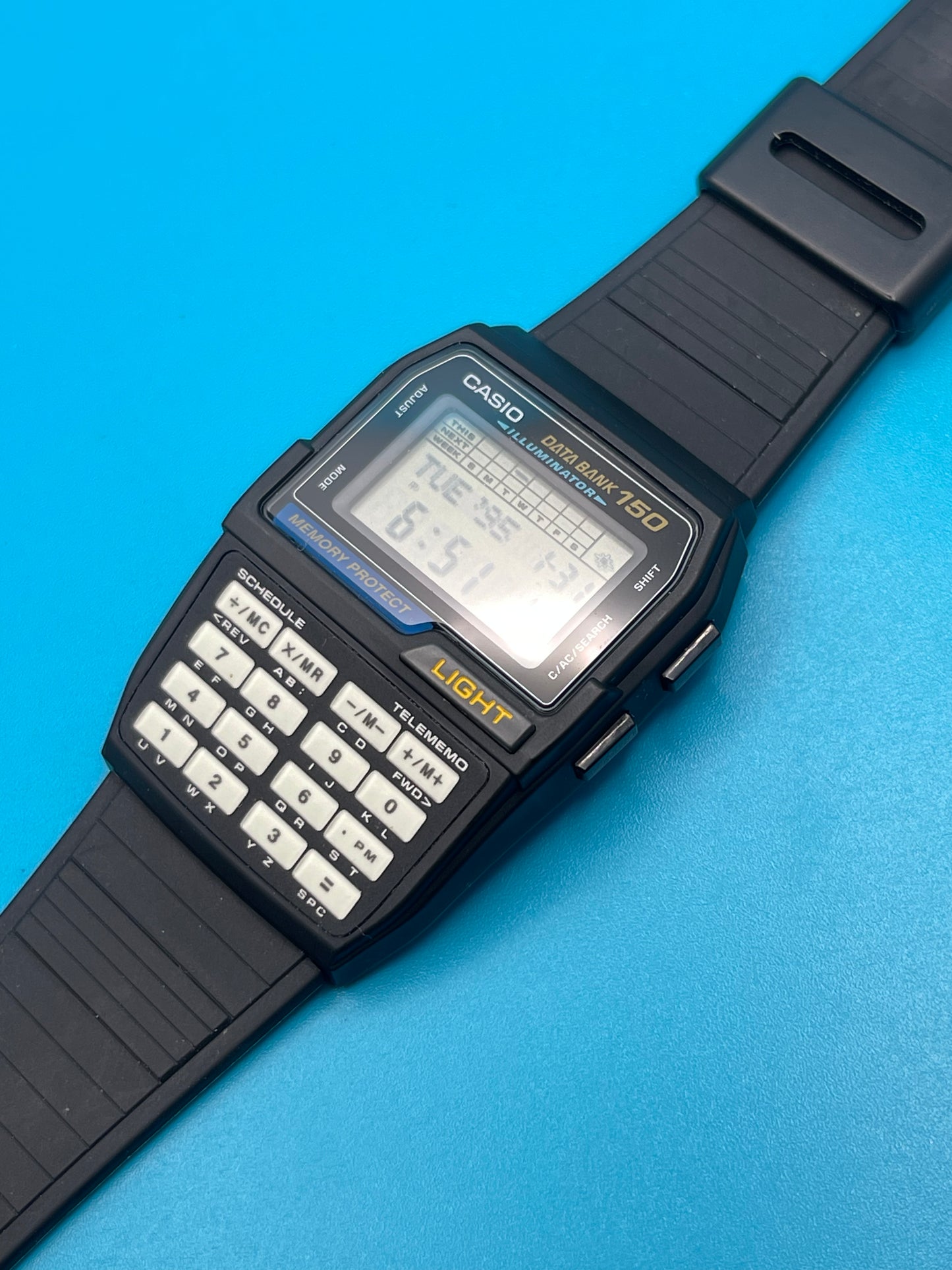 1995 Casio DBC-150 Glow Pad